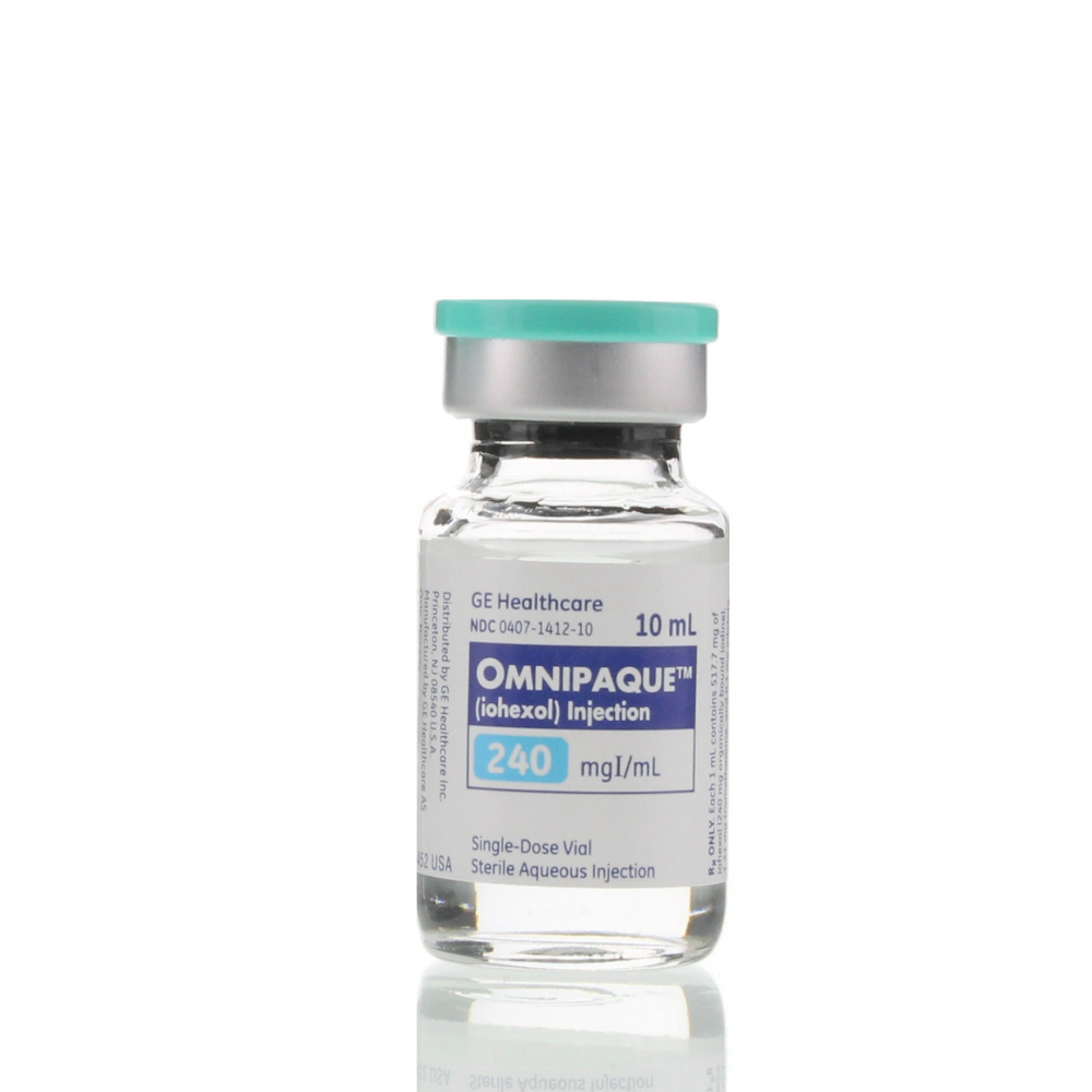 Omnipaque™ 240mgI/ml 10ml SDV - Box/10